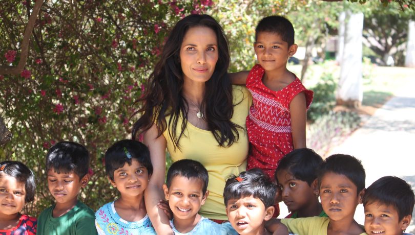 Padma Lakshmi visits change african  Foundation